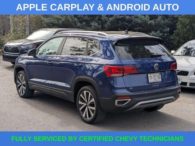 used 2024 Volkswagen Taos car, priced at $19,219