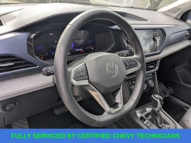 used 2024 Volkswagen Taos car, priced at $19,219