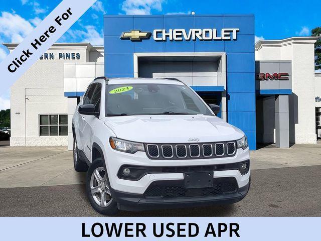 used 2024 Jeep Compass car, priced at $16,150