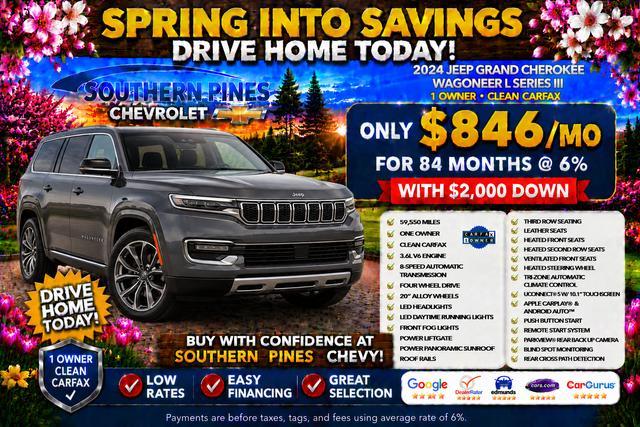 used 2024 Jeep Grand Wagoneer L car, priced at $59,498