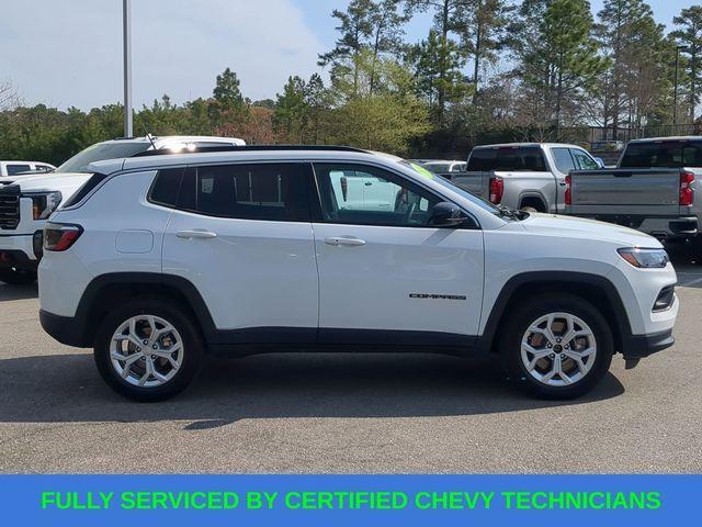 used 2024 Jeep Compass car, priced at $19,057
