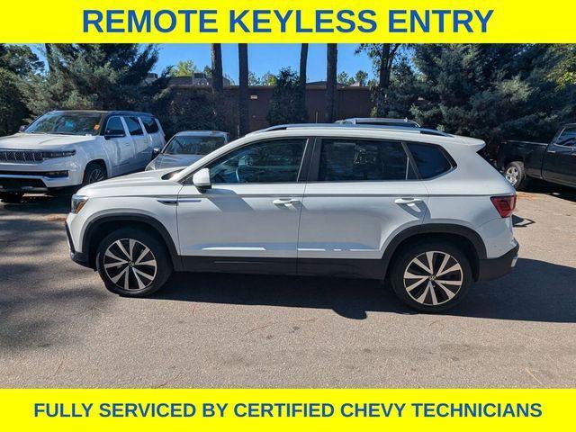 used 2024 Volkswagen Taos car, priced at $21,212