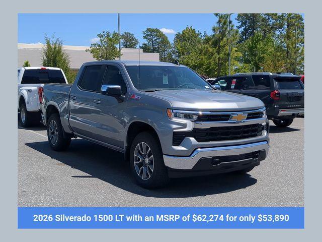 new 2026 Chevrolet Silverado 1500 car, priced at $53,890