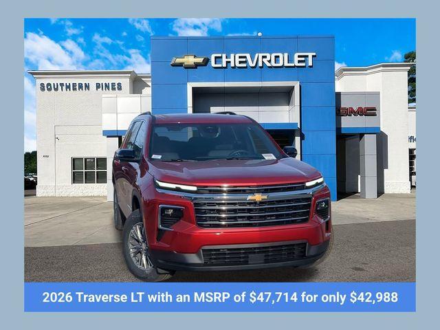 new 2026 Chevrolet Traverse car, priced at $42,988