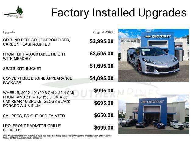 new 2026 Chevrolet Corvette car, priced at $143,180