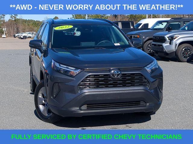 used 2022 Toyota RAV4 car, priced at $24,290
