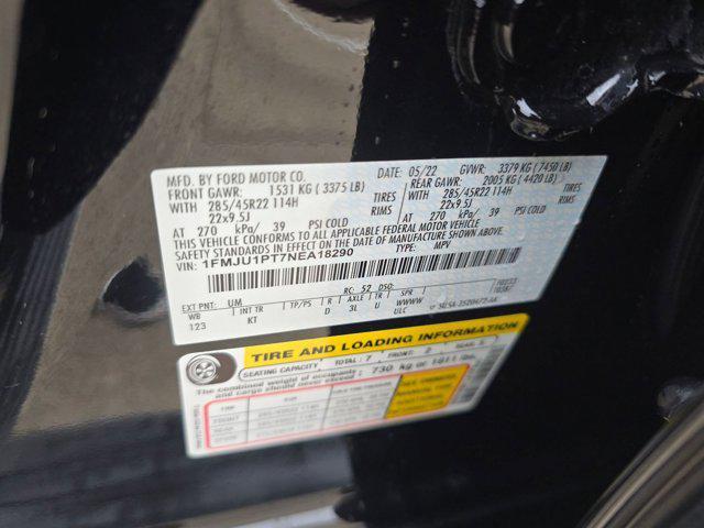 used 2022 Ford Expedition car, priced at $47,996