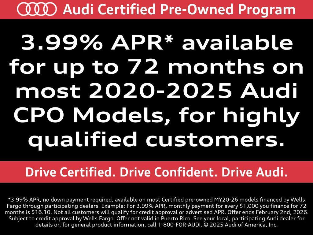 used 2025 Audi Q3 car, priced at $34,380