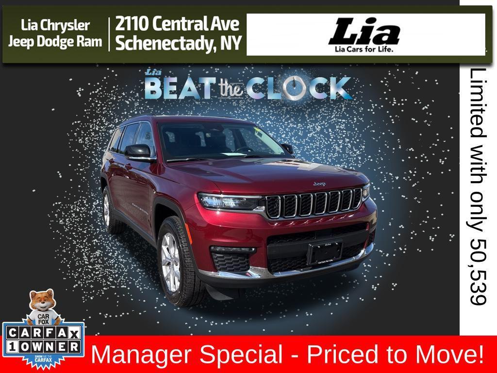 used 2021 Jeep Grand Cherokee L car, priced at $26,800
