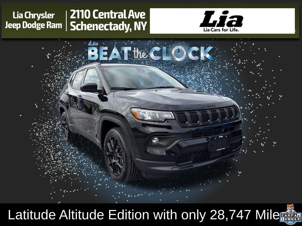 used 2023 Jeep Compass car, priced at $21,500