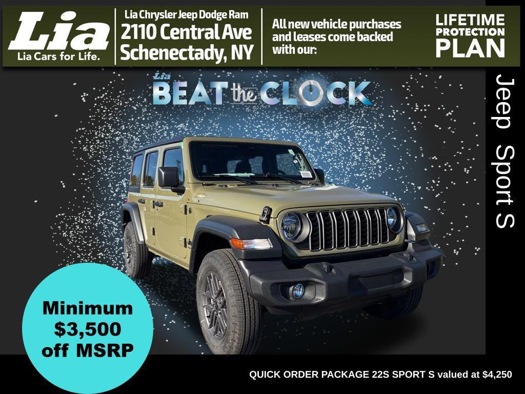 new 2026 Jeep Wrangler car, priced at $46,190