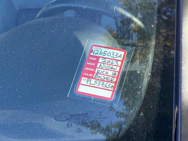 used 2023 Nissan Kicks car, priced at $20,550