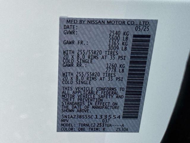 new 2025 Nissan Murano car, priced at $40,879