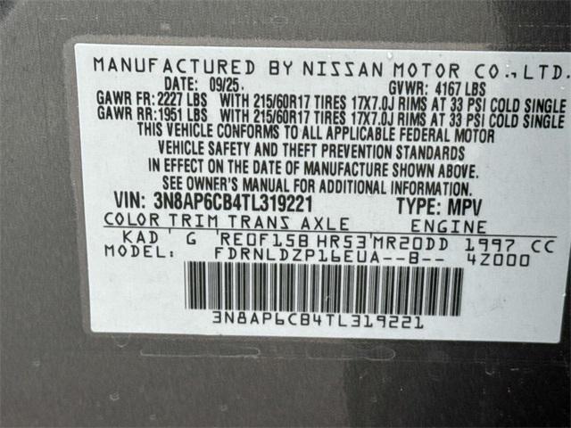 new 2026 Nissan Kicks car, priced at $24,320