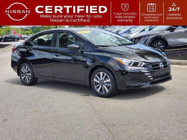 used 2024 Nissan Versa car, priced at $19,637