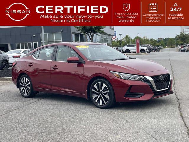 used 2023 Nissan Sentra car, priced at $21,636
