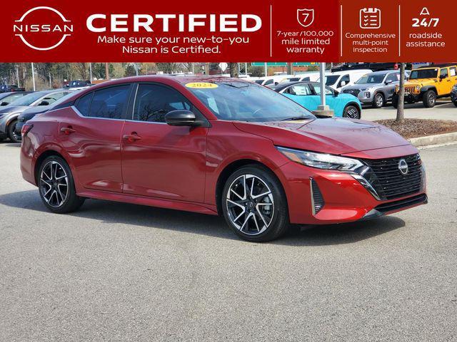 used 2024 Nissan Sentra car, priced at $22,448