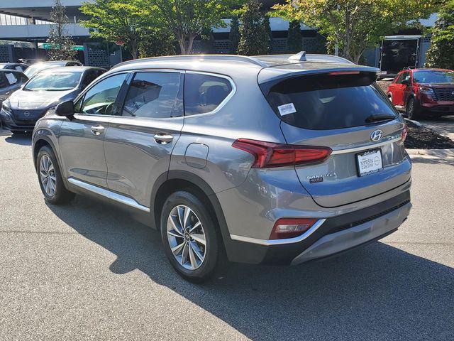 used 2019 Hyundai Santa Fe car, priced at $19,236