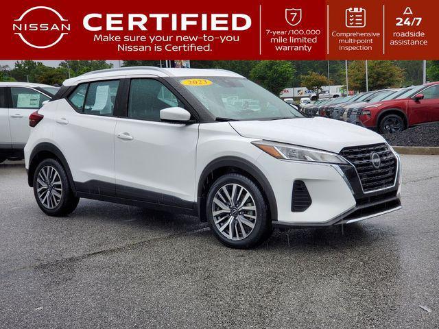 used 2023 Nissan Kicks car, priced at $19,636
