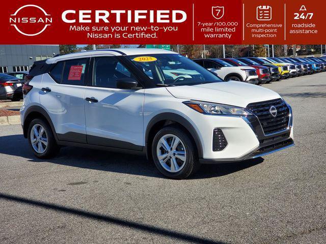 used 2025 Nissan Kicks car, priced at $18,889
