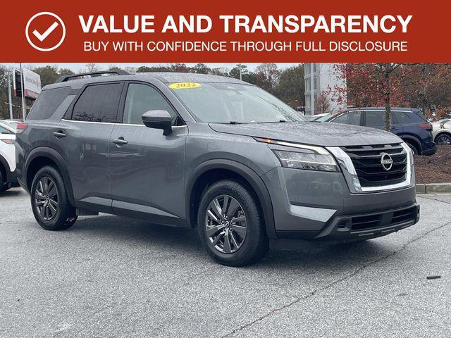 used 2022 Nissan Pathfinder car, priced at $19,486