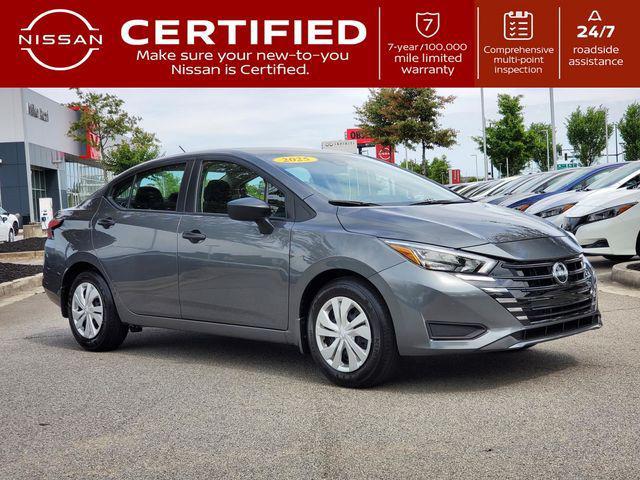 used 2025 Nissan Versa car, priced at $18,048