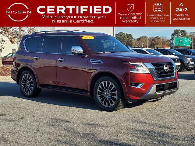 used 2022 Nissan Armada car, priced at $32,888