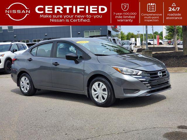 used 2025 Nissan Versa car, priced at $18,048