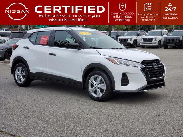 used 2025 Nissan Kicks car, priced at $17,487