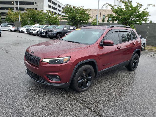 used 2021 Jeep Cherokee car, priced at $19,235