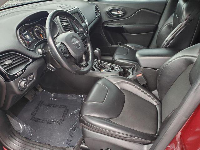 used 2021 Jeep Cherokee car, priced at $19,235