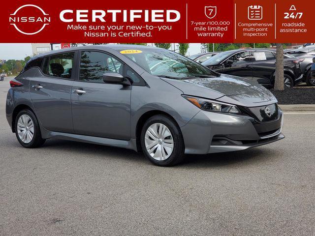 used 2024 Nissan Leaf car, priced at $16,489