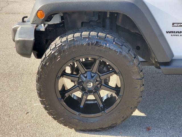 used 2014 Jeep Wrangler Unlimited car, priced at $15,488