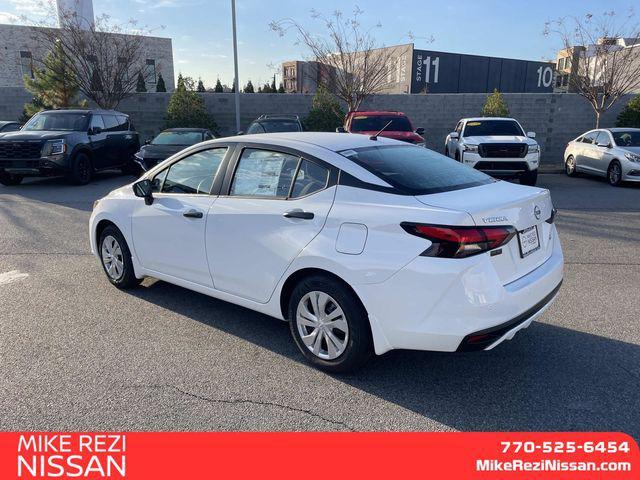 new 2025 Nissan Versa car, priced at $19,100