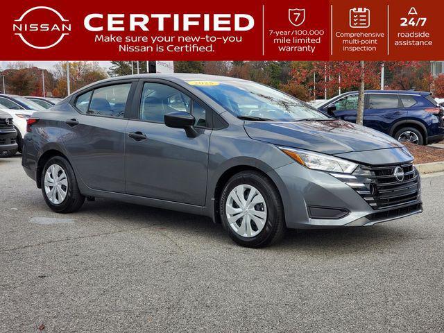used 2025 Nissan Versa car, priced at $16,489