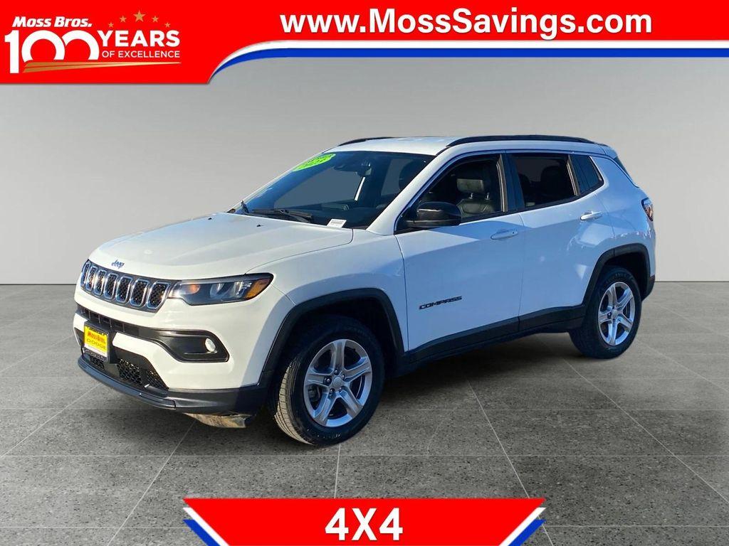 used 2023 Jeep Compass car, priced at $22,500