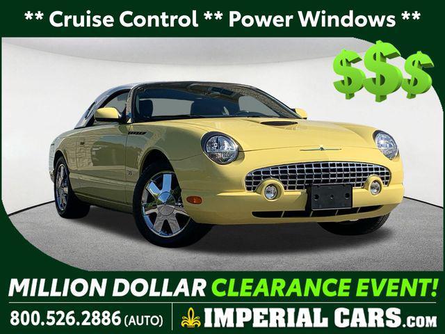 used 2002 Ford Thunderbird car, priced at $21,347