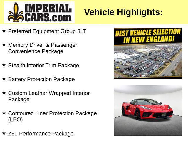 used 2023 Chevrolet Corvette car, priced at $83,467