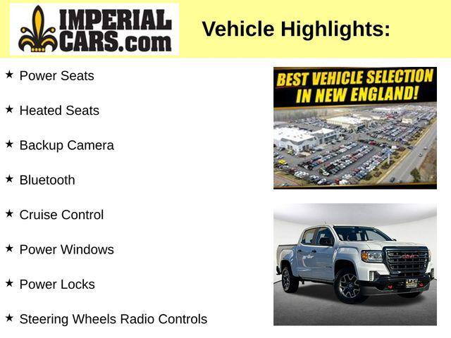 used 2021 GMC Canyon car, priced at $28,347