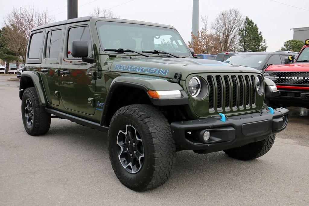 used 2023 Jeep Wrangler 4xe car, priced at $28,500