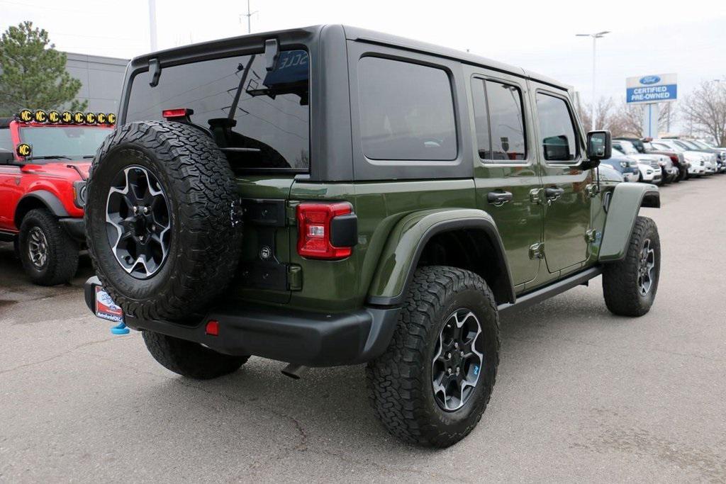used 2023 Jeep Wrangler 4xe car, priced at $28,500