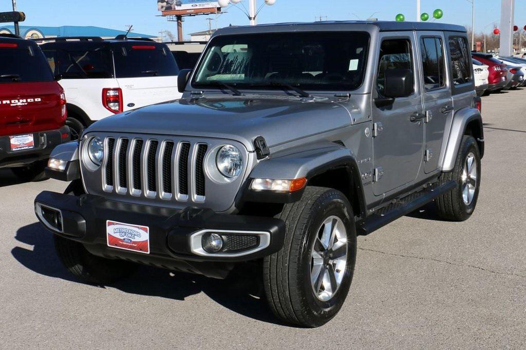 used 2021 Jeep Wrangler Unlimited car, priced at $25,900