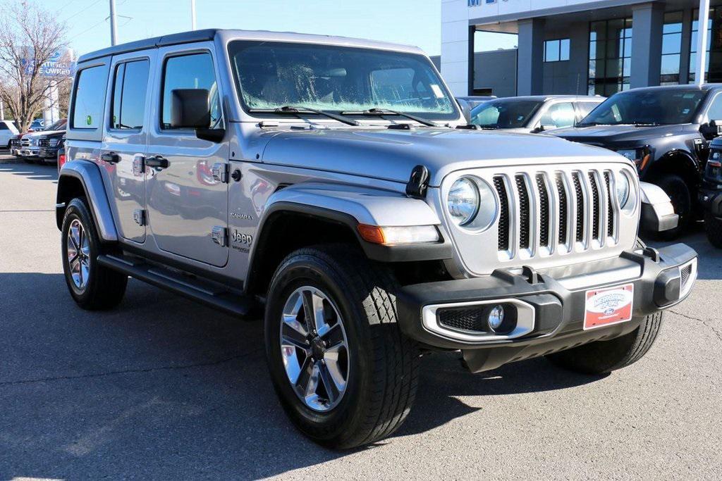 used 2021 Jeep Wrangler Unlimited car, priced at $25,900
