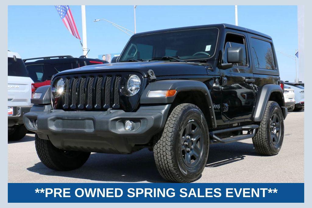 used 2022 Jeep Wrangler car, priced at $21,500