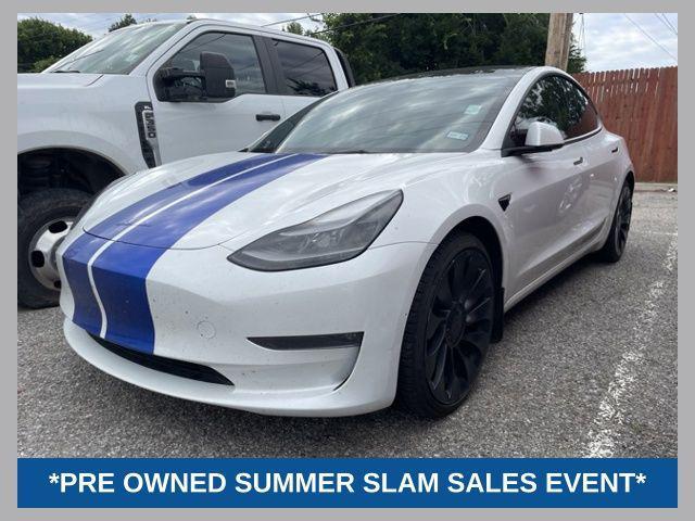 used 2023 Tesla Model 3 car, priced at $32,599