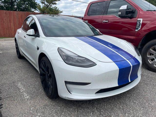 used 2023 Tesla Model 3 car, priced at $32,599