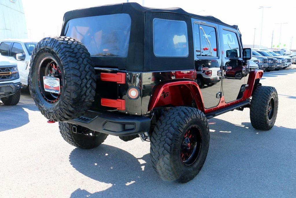used 2017 Jeep Wrangler Unlimited car, priced at $23,995