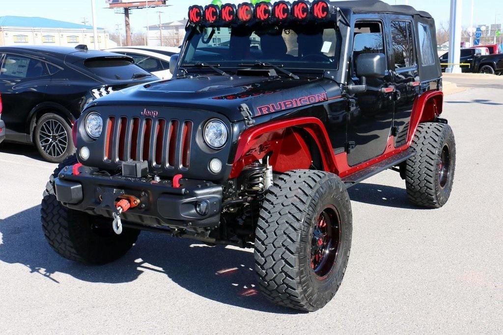 used 2017 Jeep Wrangler Unlimited car, priced at $23,995