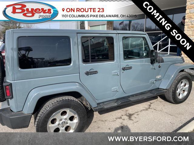 used 2014 Jeep Wrangler Unlimited car, priced at $14,896