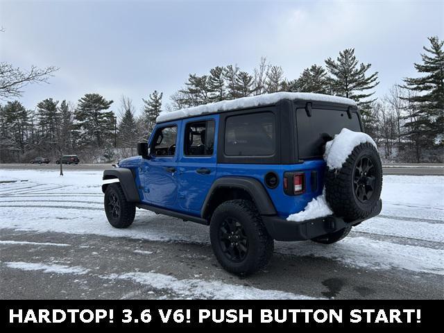 used 2022 Jeep Wrangler Unlimited car, priced at $28,818